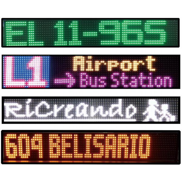 LED Bus / Tram display boards,bus lcd display,Destination displays,LCD ...