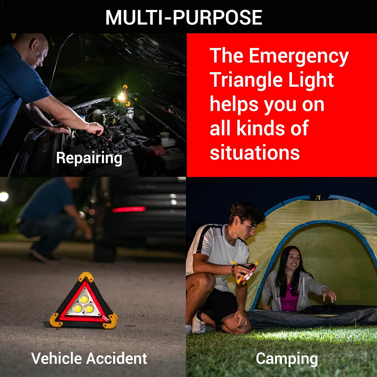 Emergency Warning Triangle LED Light Factory(图5)