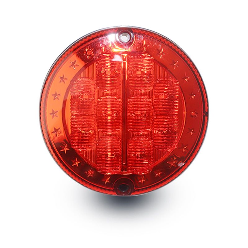 Red Round LED Trailer Tail Lights Factory