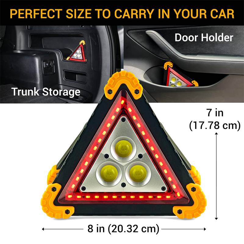 How Long Can an Emergency Triangle Light Last During a Roadside Emergency?(图1)