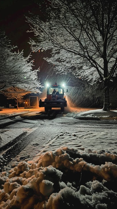 A Must-Have for Winter! How Snow Plow Lights Improve Snow Removal Safety(图1)