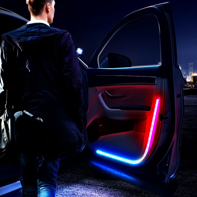 How LED Car Door Welcome Lights Enhance Safety and Convenience(图1)